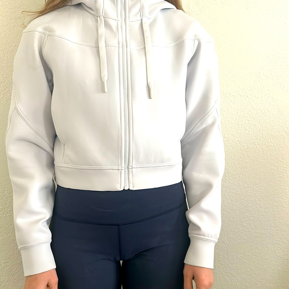 Like New * Lululemon jacket. Sky blue.